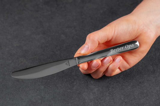 Personalisiertes Messer aus Edelstahl