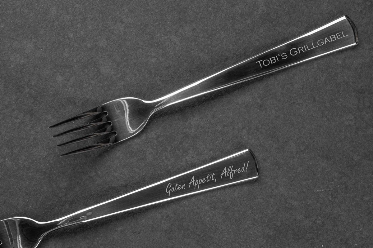 Personalisierte Premium Gabel aus Edelstahl