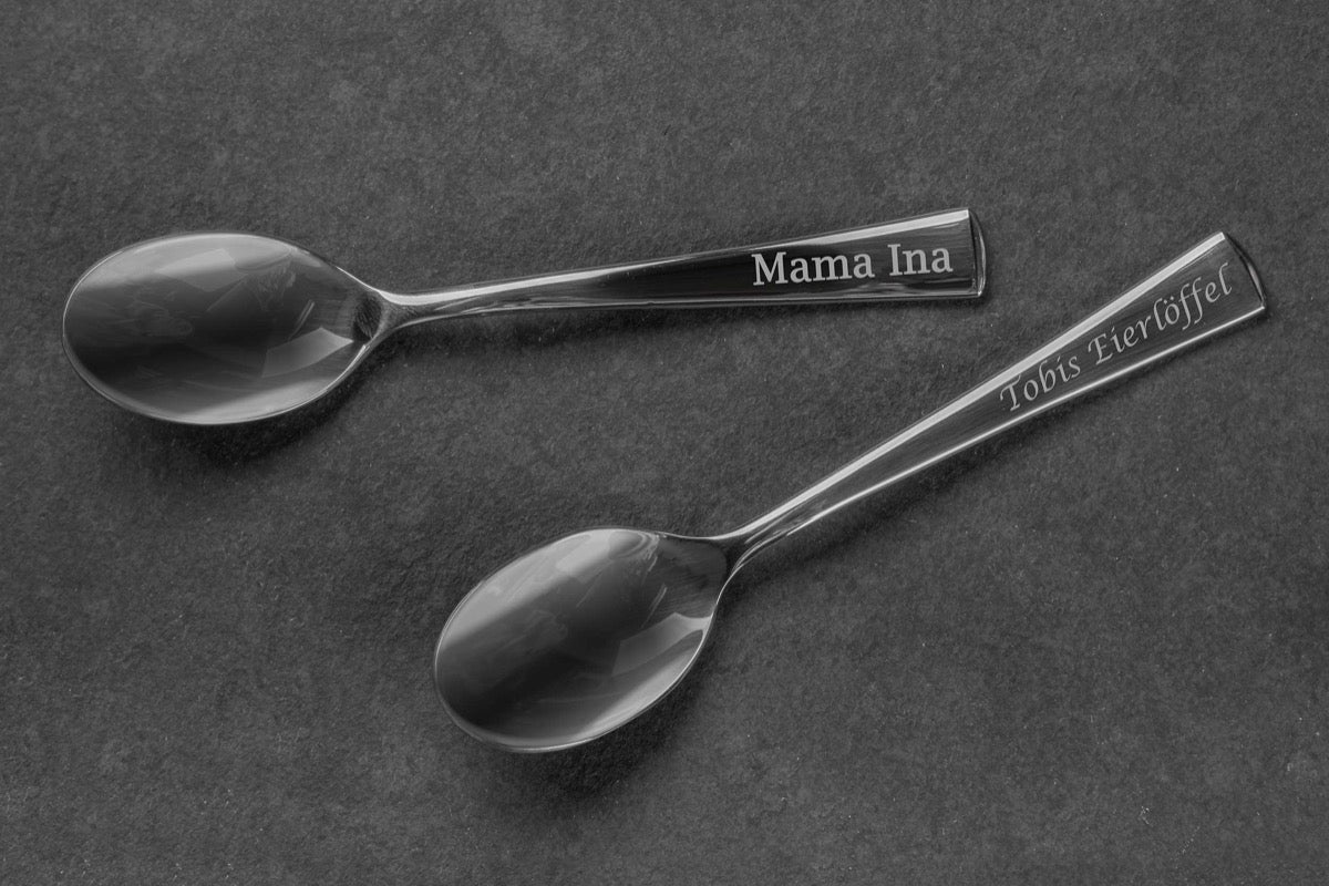 Personalisierter Premium Teelöffel aus Edelstahl