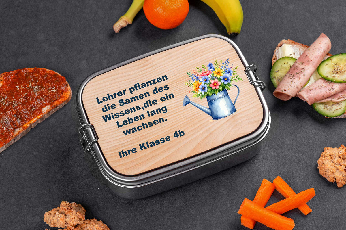 Brotdose personalisiert mit Namen - Lunchbox, Brotzeitbox