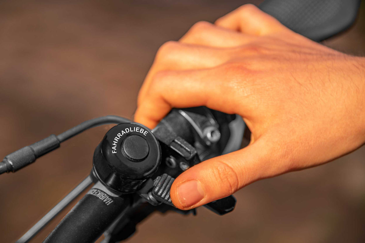 Fahrradklingel personalisiert mit Namen