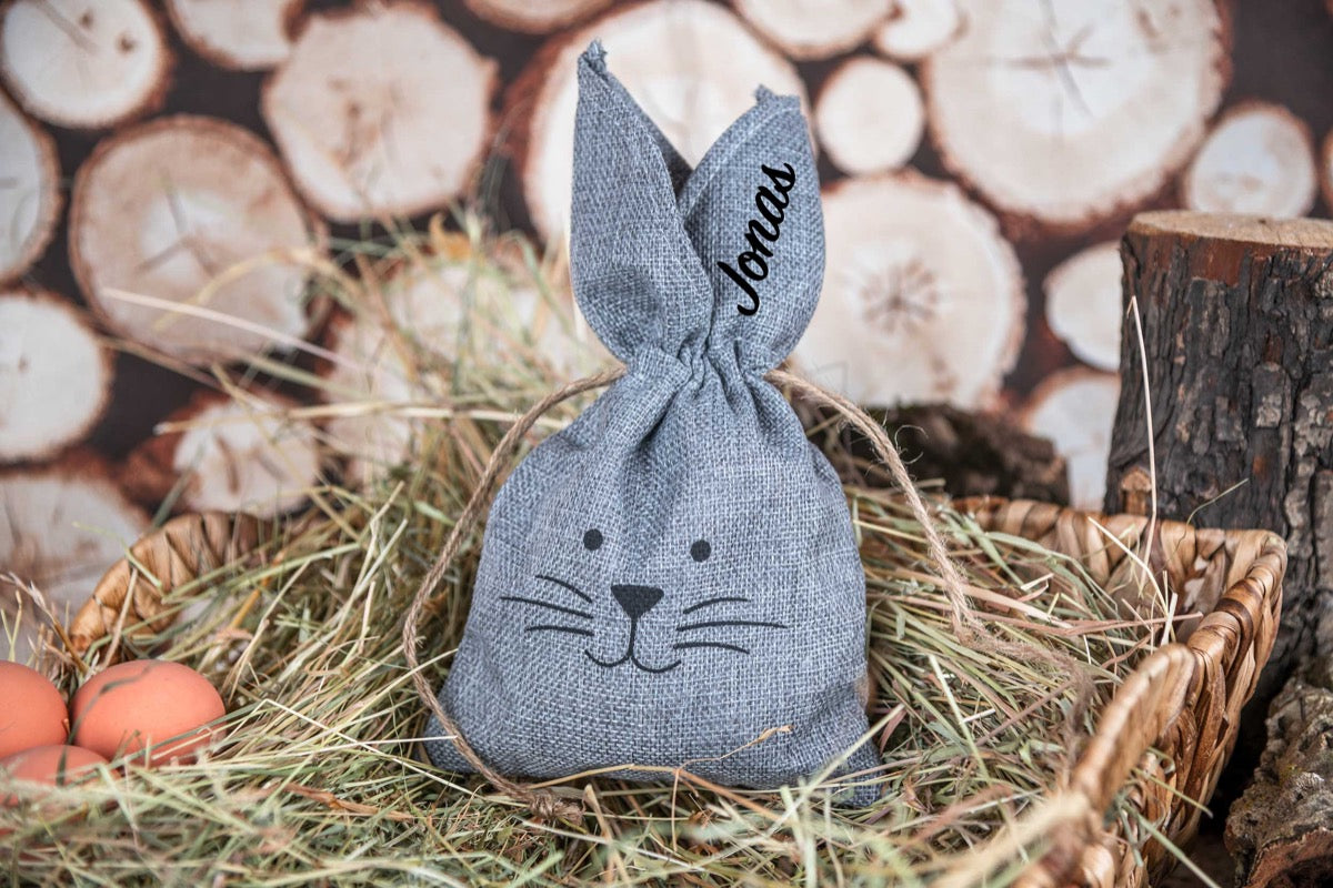 Personalisiertes Ostertäschchen mit Namen