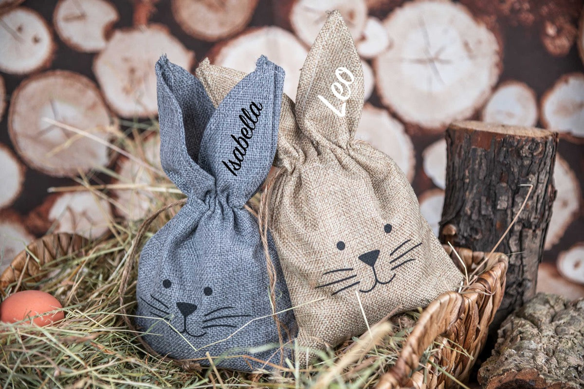 Personalisiertes Ostertäschchen mit Namen