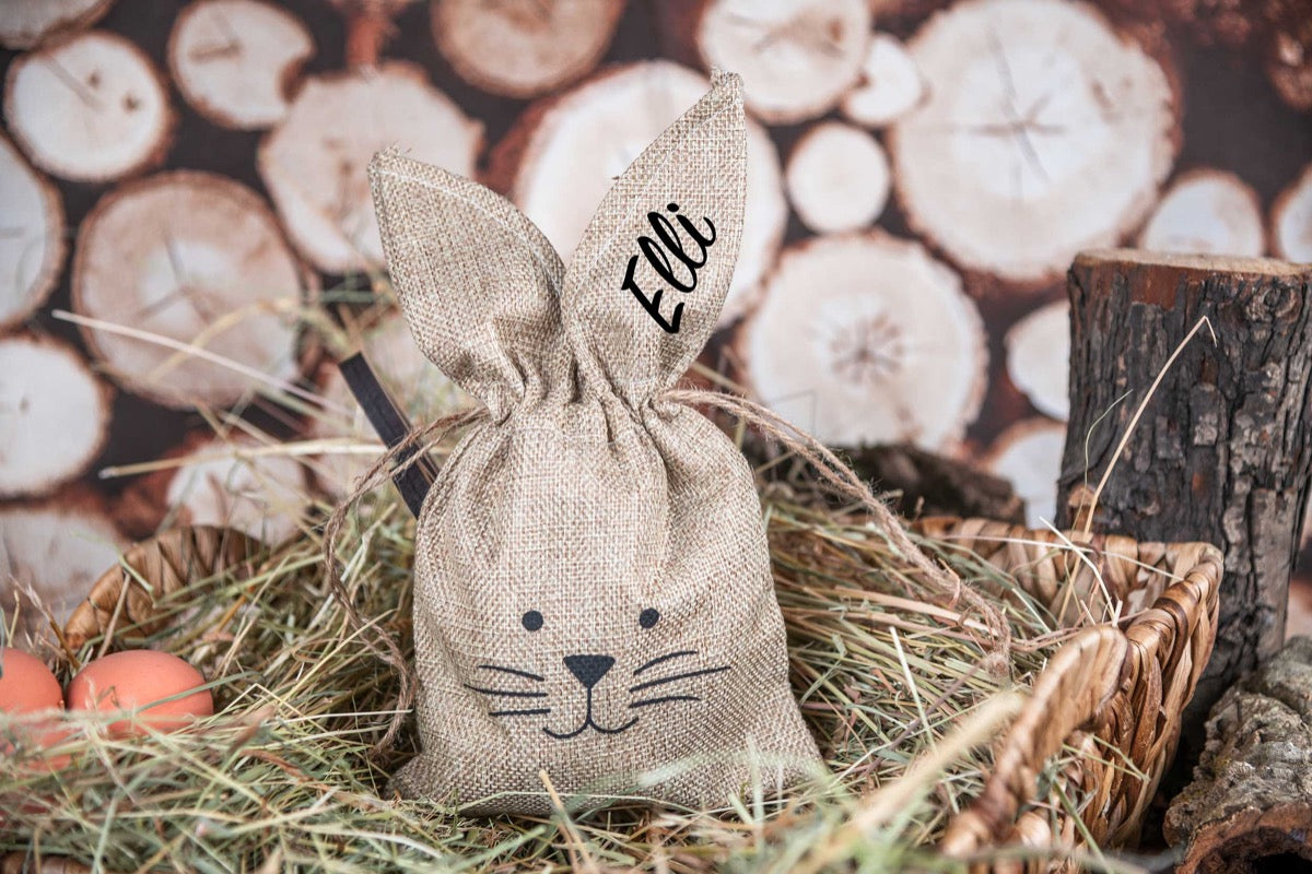 Personalisiertes Ostertäschchen mit Namen