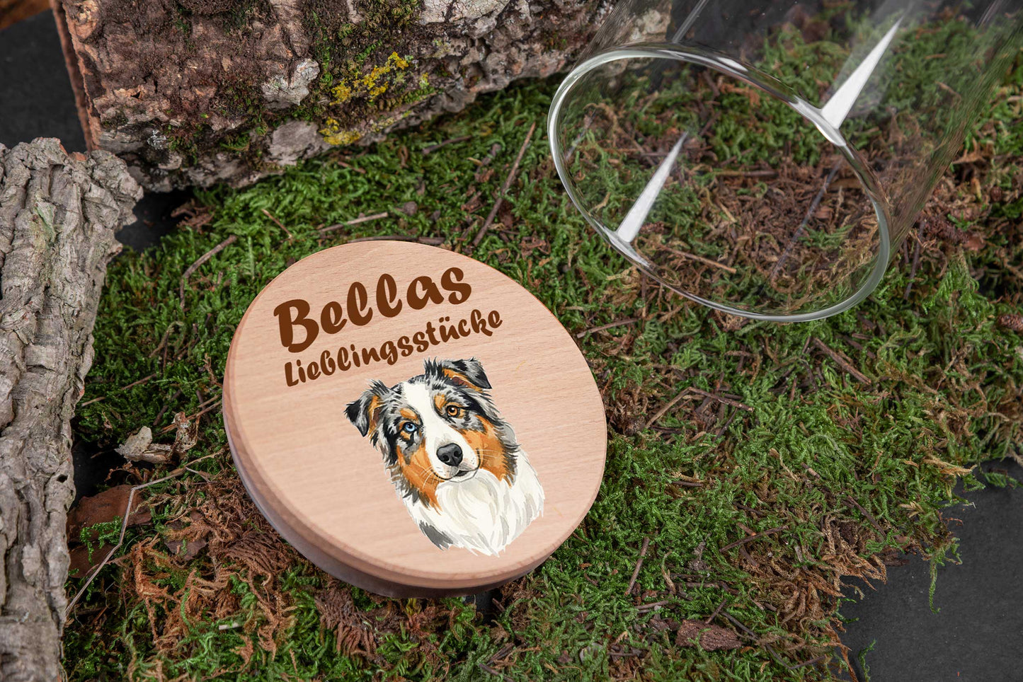 Leckerli Glas personalisiert mit Deinem Wunschtext für Hunde und Katzen