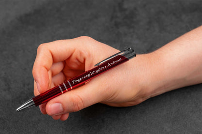 Metall-Kugelschreiber personalisiert in 6 Farben