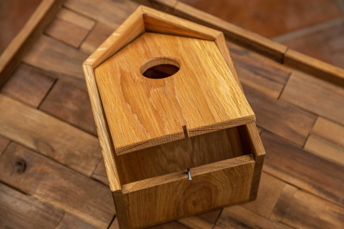 Nistkasten personalisiert mit Gravur