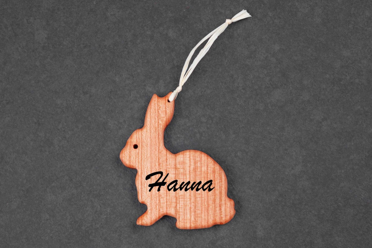 Personalisierte Premium Osterdeko aus Holz mit Namen