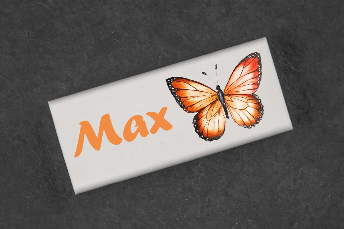 Radiergummi personalisiert mit Name