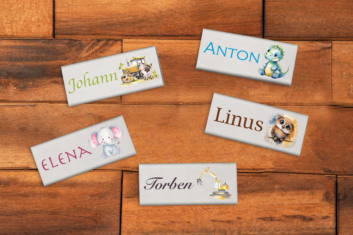 Radiergummi personalisiert mit Name