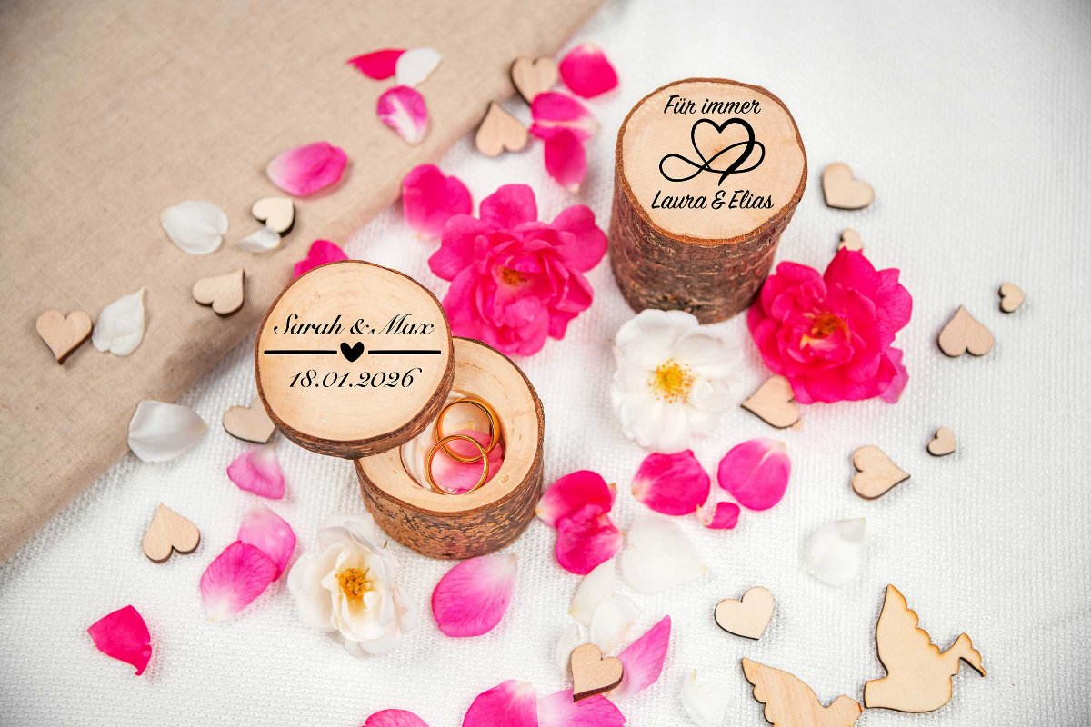 Ringdose personalisiert mit Gravur