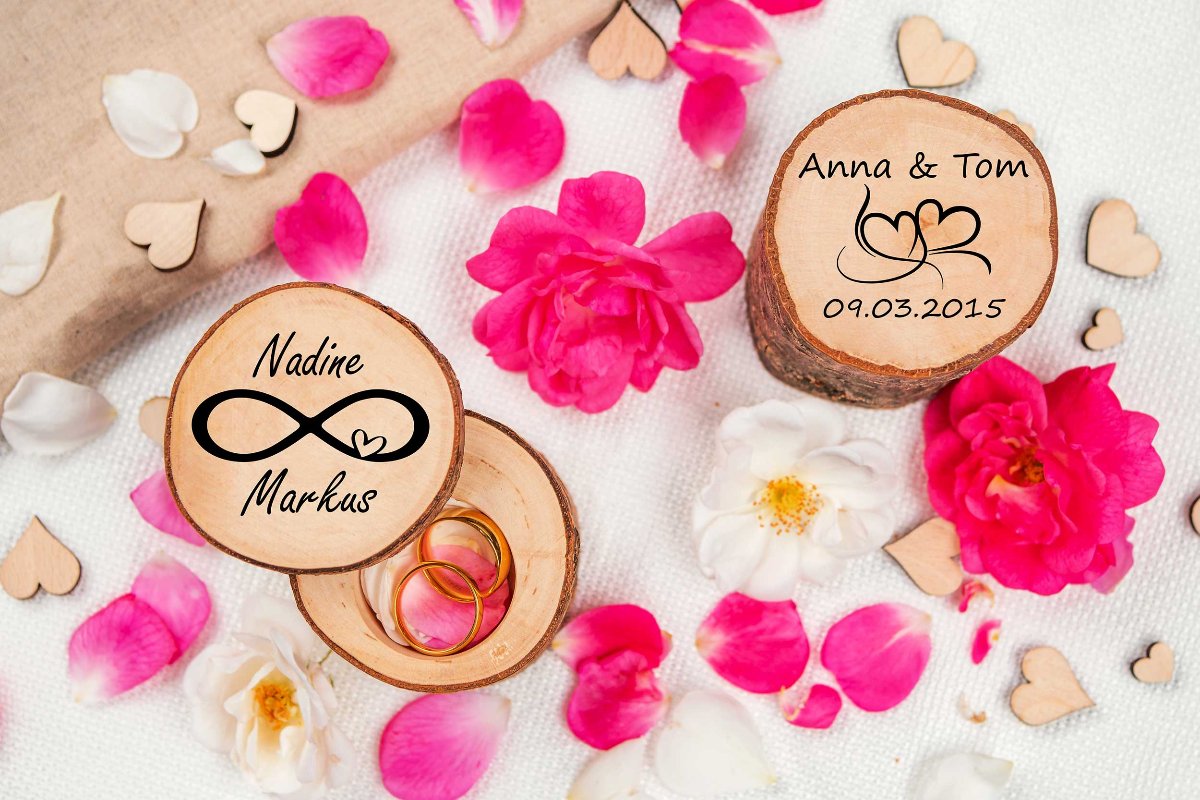Ringdose personalisiert mit Gravur