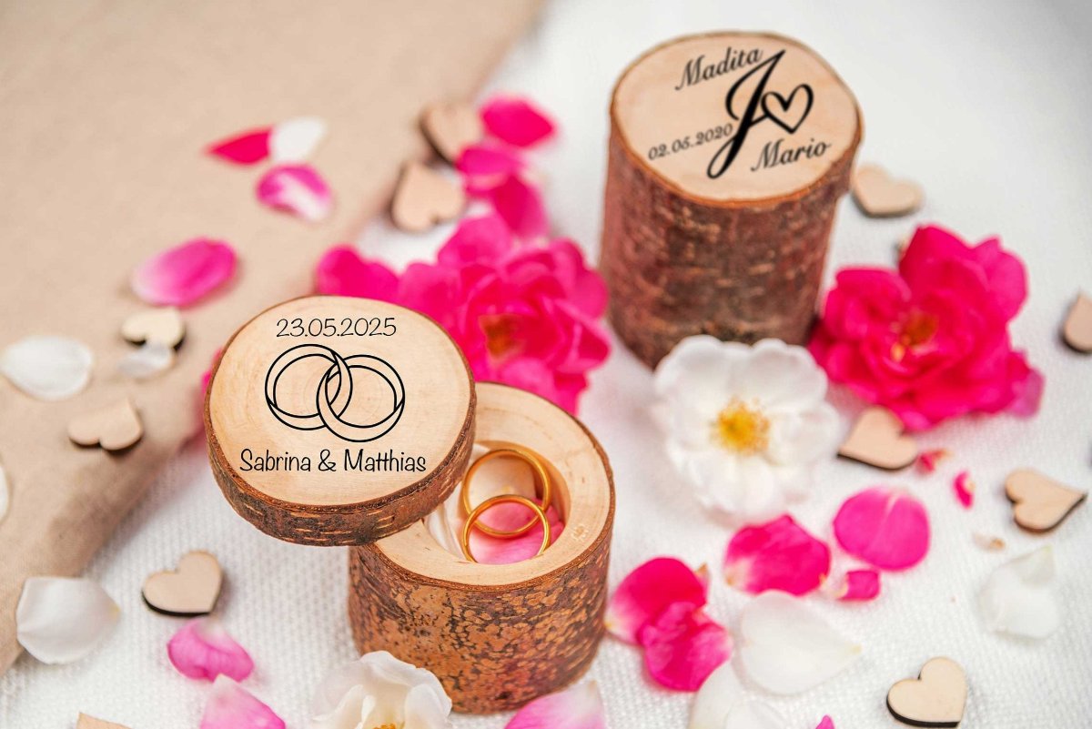 Ringdose personalisiert mit Gravur