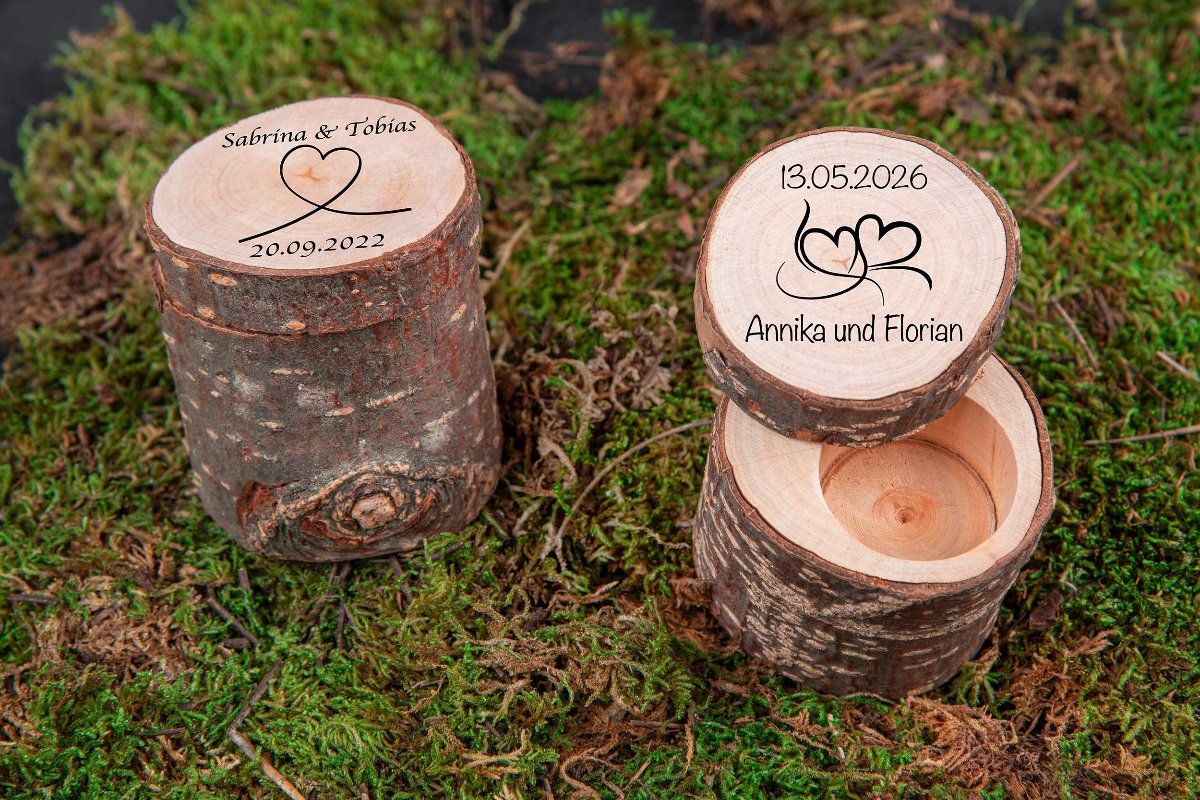 Ringdose personalisiert mit Gravur