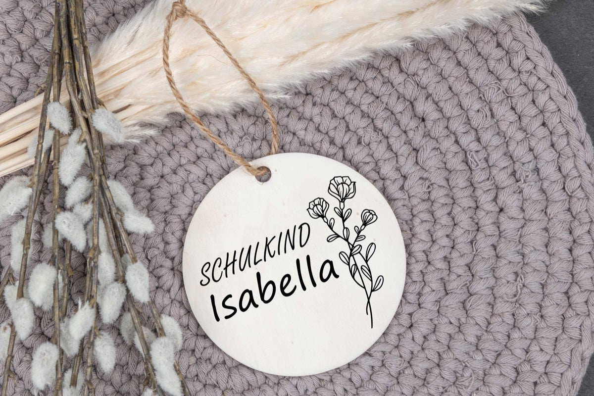 Schultüten Anhänger personalisiert - Schultütenanhänger