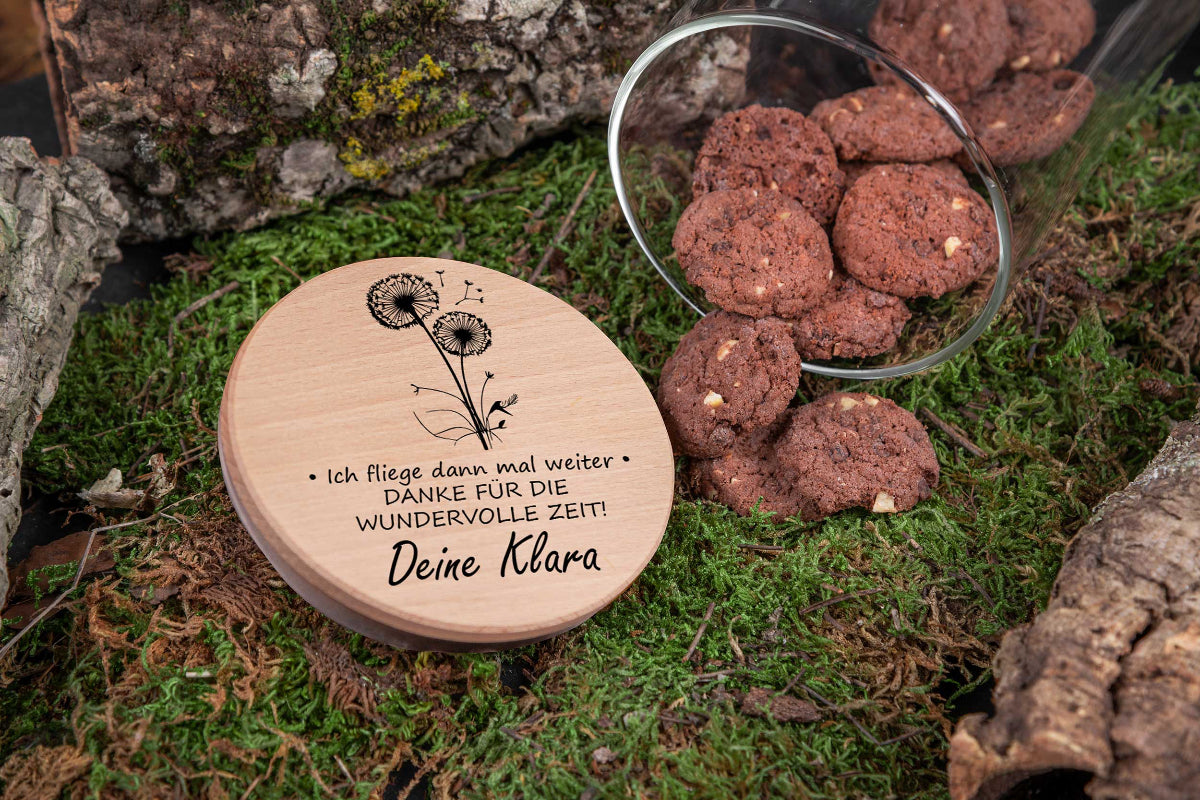 Vorratsglas personalisiert mit Name