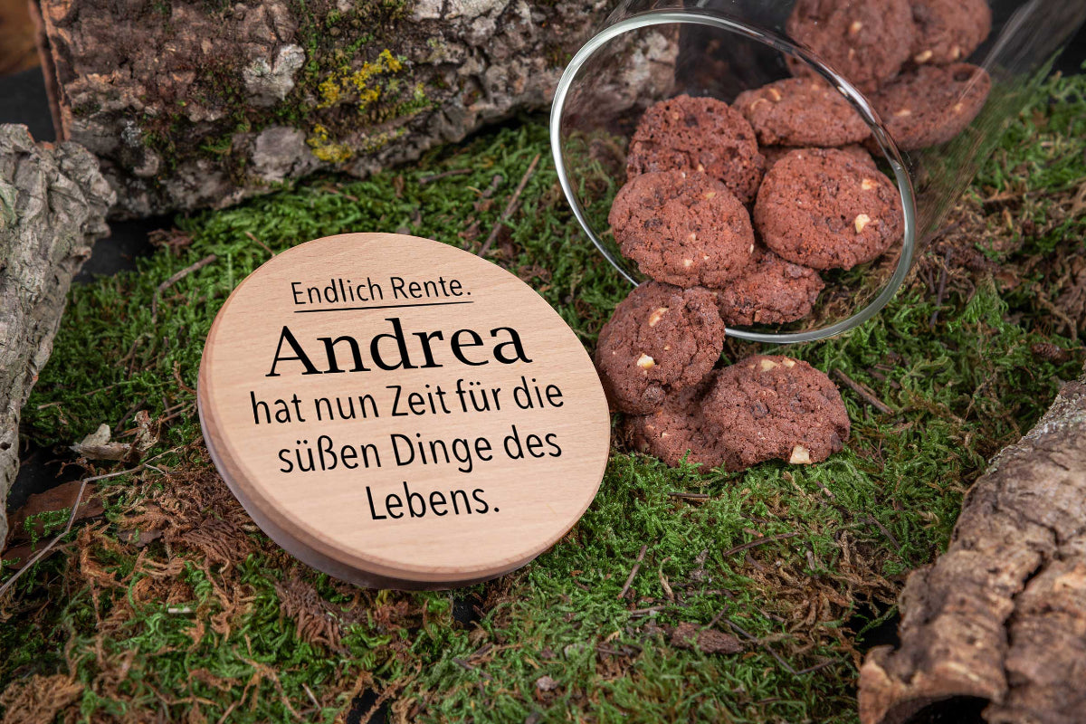 Vorratsglas personalisiert mit Name