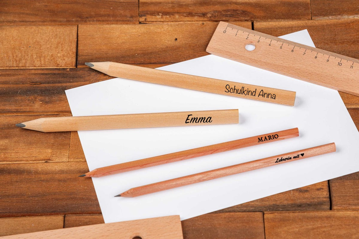Bleistift mit individueller Gravur
