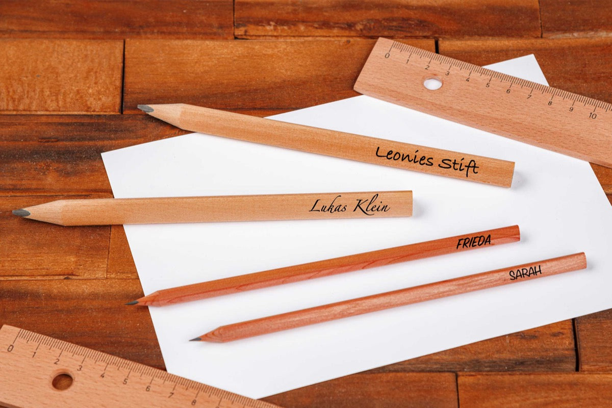 Bleistift mit individueller Gravur