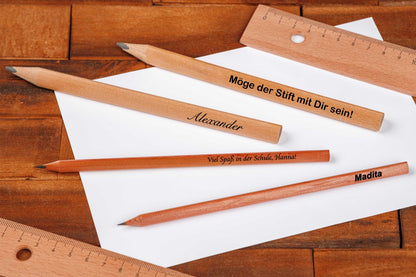 Bleistift mit individueller Gravur