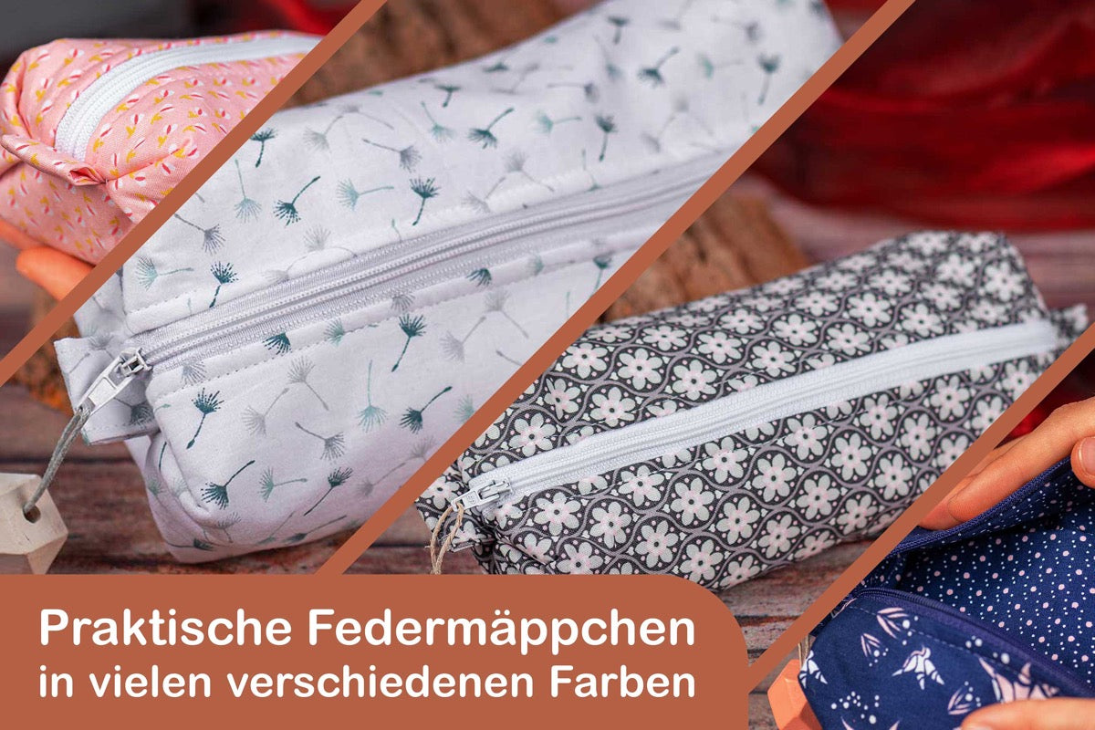 Federmappe in verschiedenen Farben