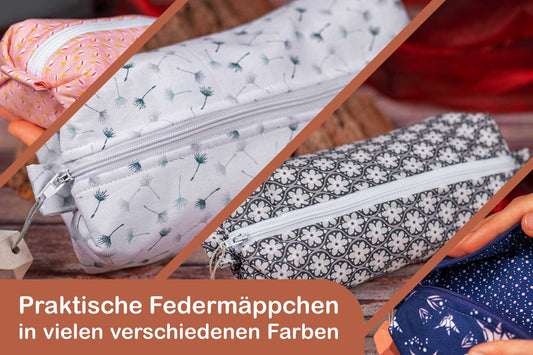 Federmappe in verschiedenen Farben