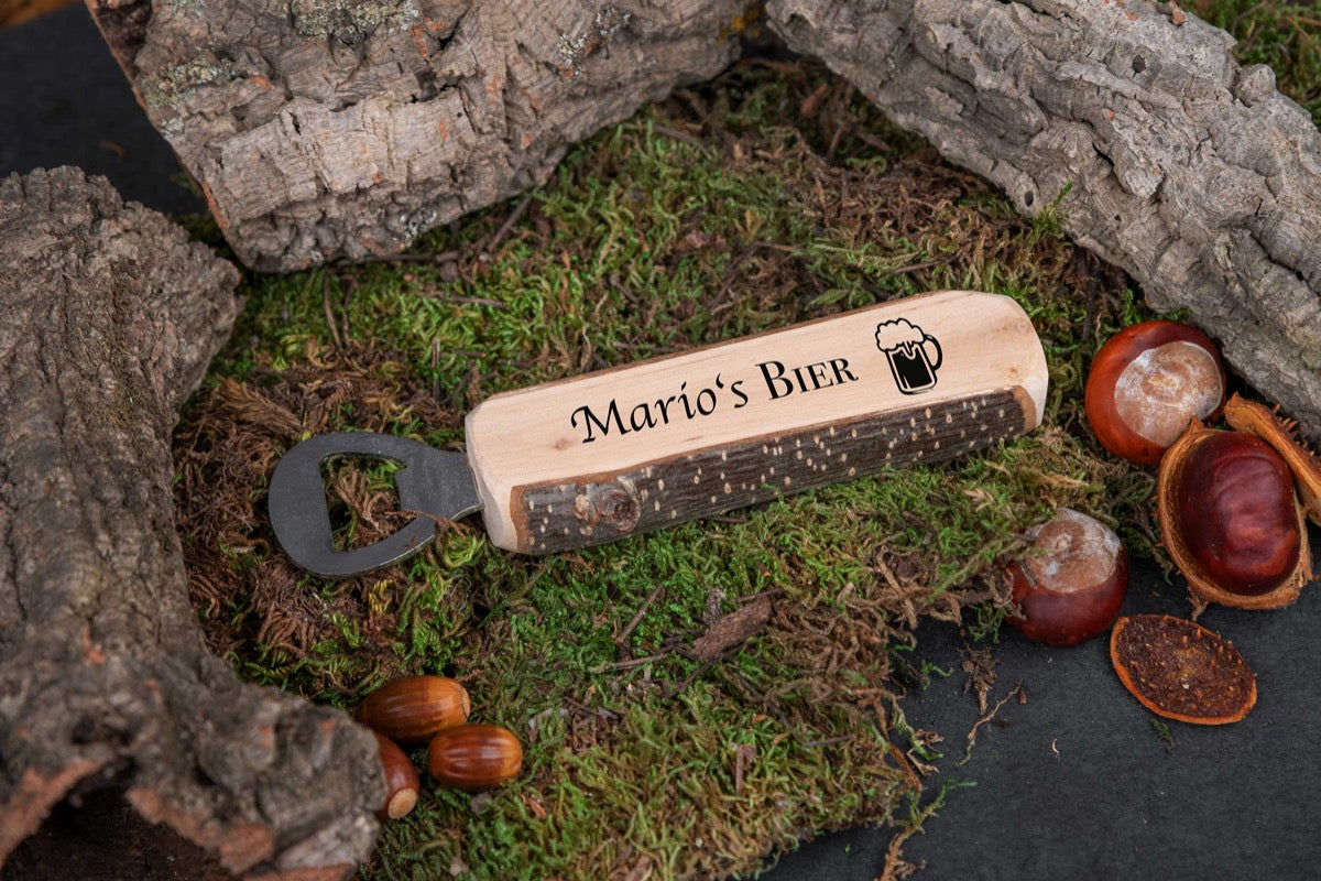 Personalisierter Ast-Flaschenöffner