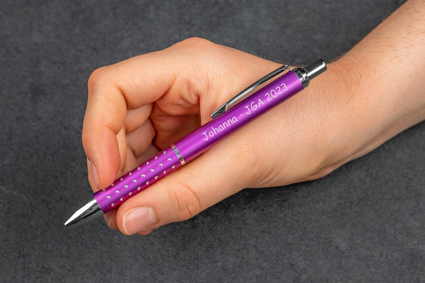 Metall-Kugelschreiber mit Deiner Wunschgravur