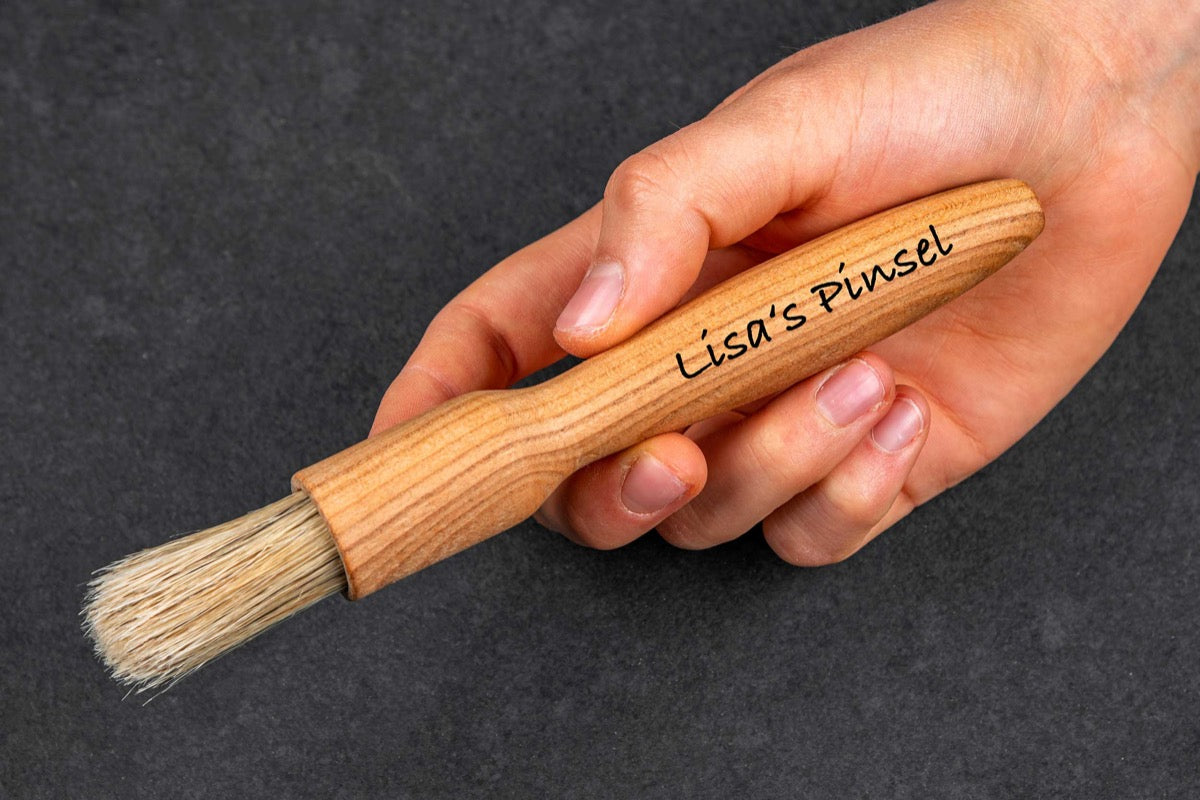 Backpinsel mit Deiner Wunschgravur