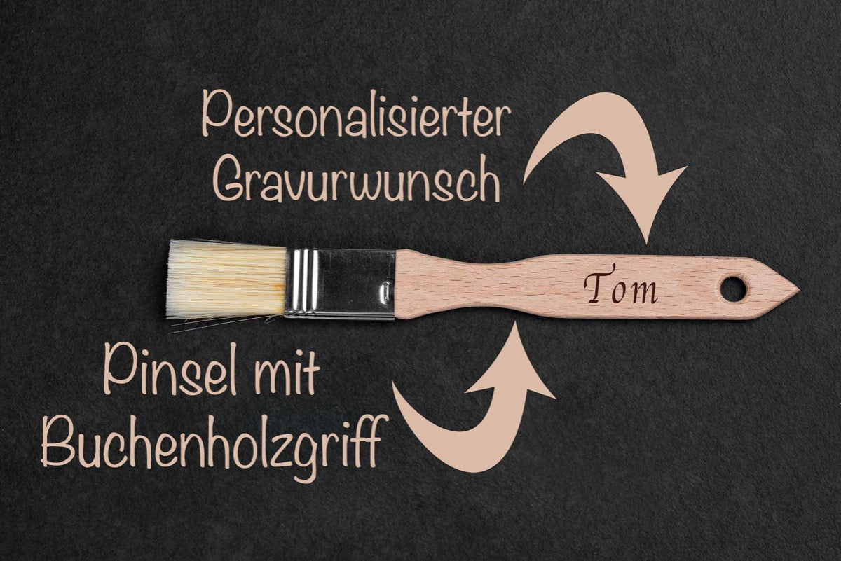 Personalisierter Haushaltspinsel