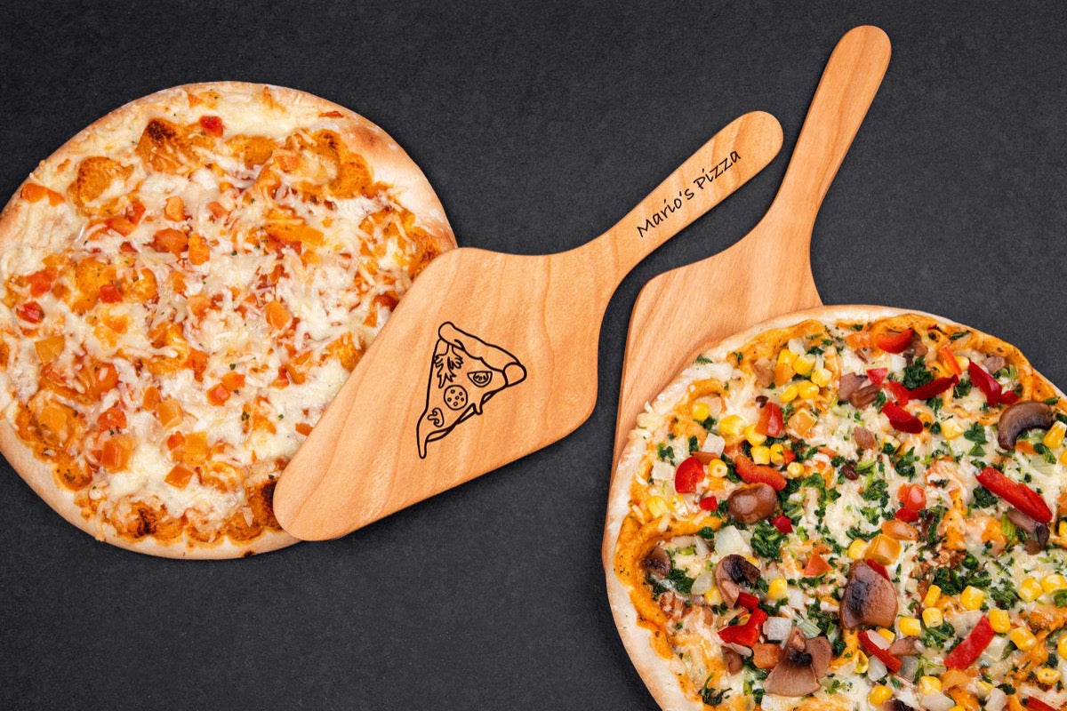 Pizzaheber mit Deiner Wunschgravur - Pizzaschieber