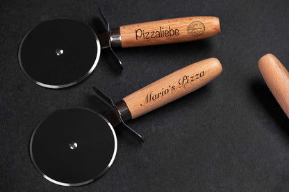 Pizzaschneider mit personalisierter Gravur