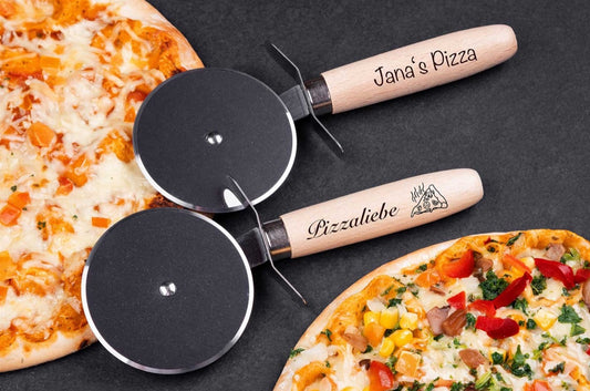 Pizzaschneider mit personalisierter Gravur