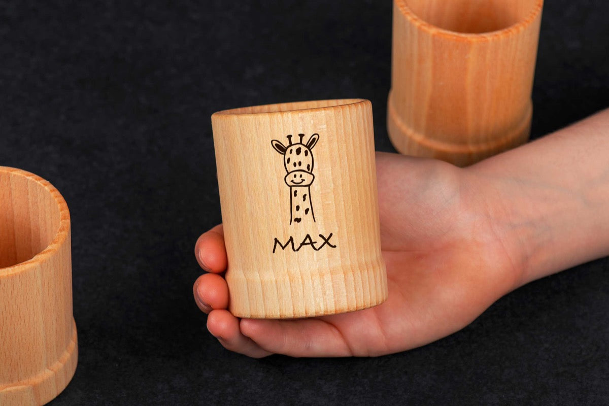 Stiftehalter personalisiert, Einschulung Schulanfang Geschenk