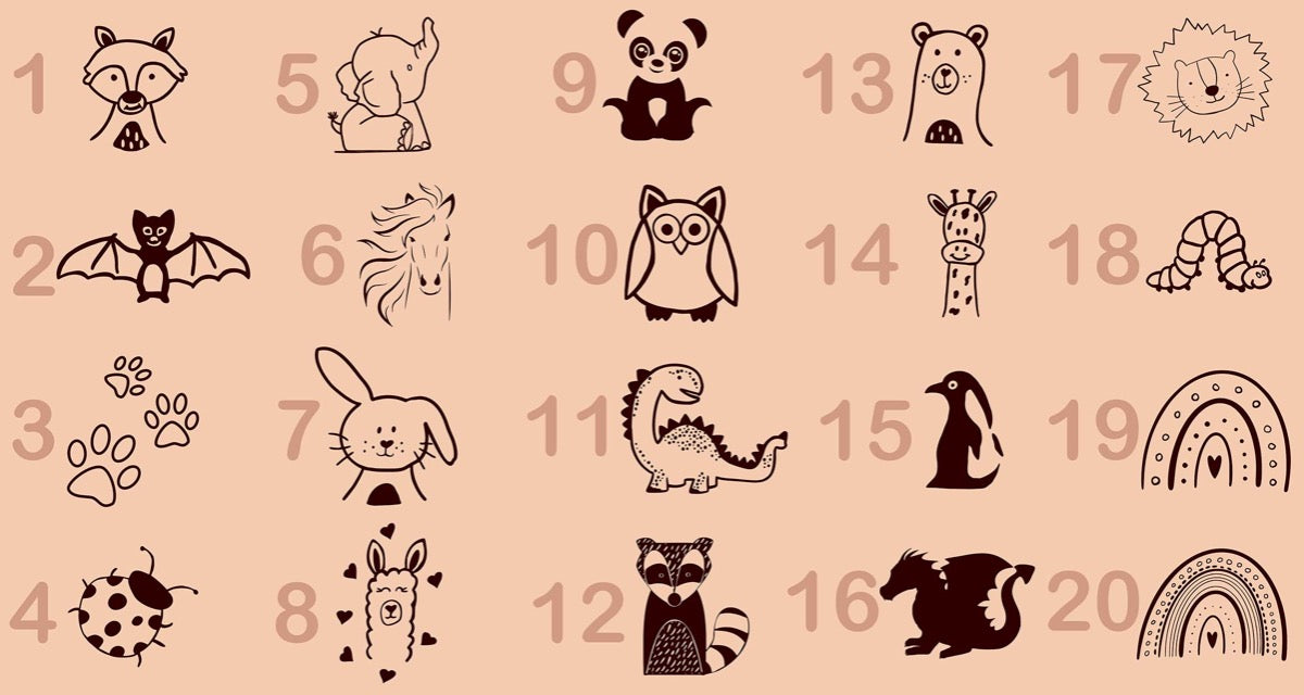 Personalisierter Kinderlöffel mit Motiven