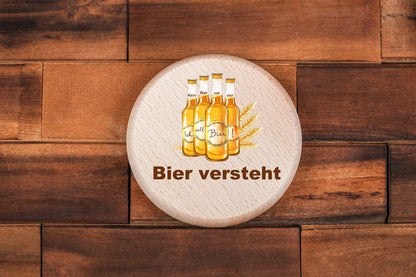 Bierglasdeckel personalisiert bunt Glasabdeckung