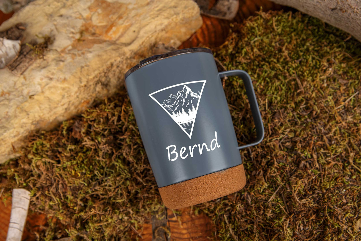 Thermobecher personalisiert mit Name - Trinkbecher aus Edelstahl