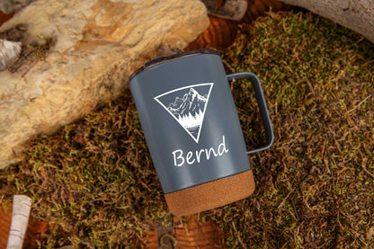 Thermobecher personalisiert mit Name - Trinkbecher aus Edelstahl