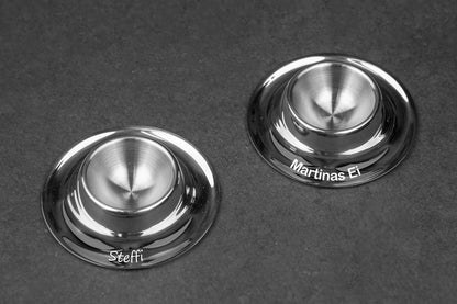 Personalisierter Eierbecher aus Edelstahl