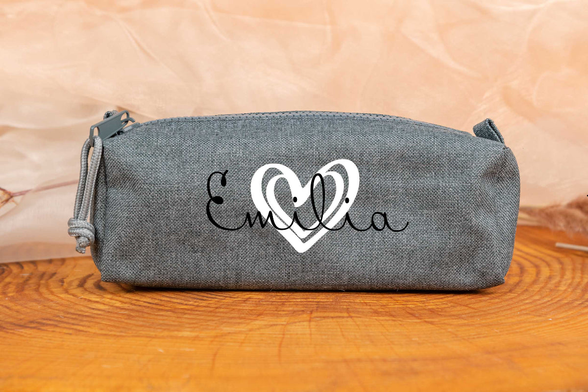 Federmäppchen personalisiert mit Namen