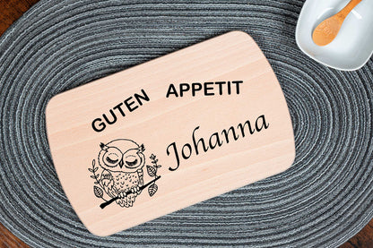 Personalisiertes Frühstücksbrett für Kinder