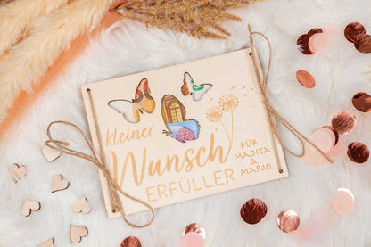 Geldgeschenk Reisegeld personalisiert mit Gravur