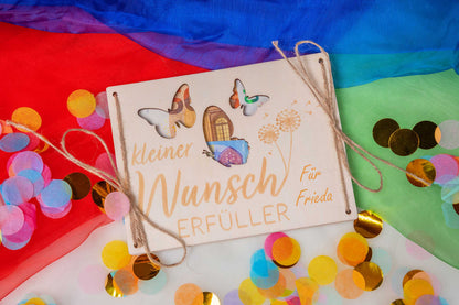 Geldgeschenk zur Hochzeit personalisiert mit Gravur - Gemeinsamer Lebensweg