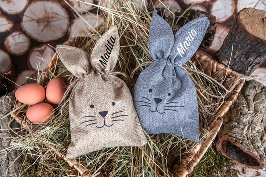 Personalisiertes Ostertäschchen mit Namen