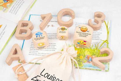 Erzählwürfel für Kinder mit bunten Motiven