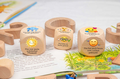 Erzählwürfel für Kinder mit bunten Motiven
