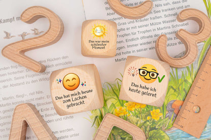 Erzählwürfel für Kinder mit bunten Motiven