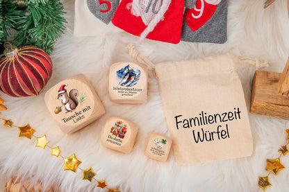 Adventswürfel für Kinder personalisiert • Gemeinsame Weihnachtsaktivitäten