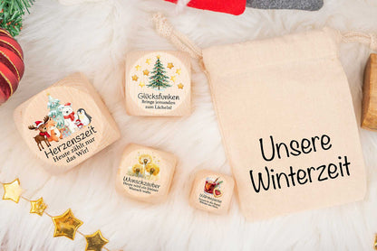 Winterwürfel für gemeinsame Zeit mit der Familie