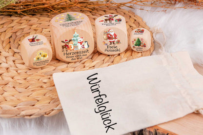 Adventswürfel für Kinder personalisiert • Gemeinsame Weihnachtsaktivitäten